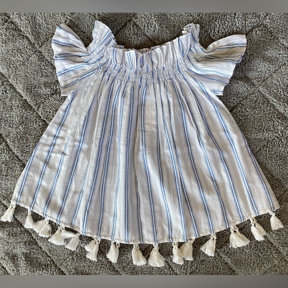 Press Ruffled Off Shoulder Top NWT - Picture 5 of 11